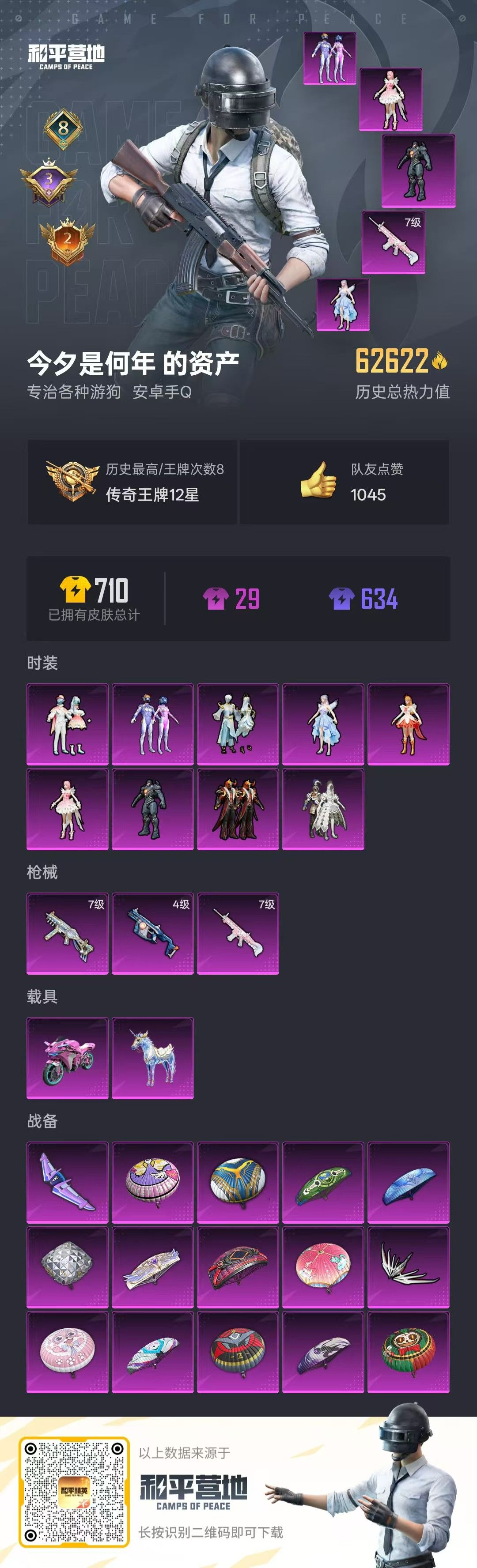HPKG2142371和平精英账号详情图5 HPKG2142371和平精英账号详情图5