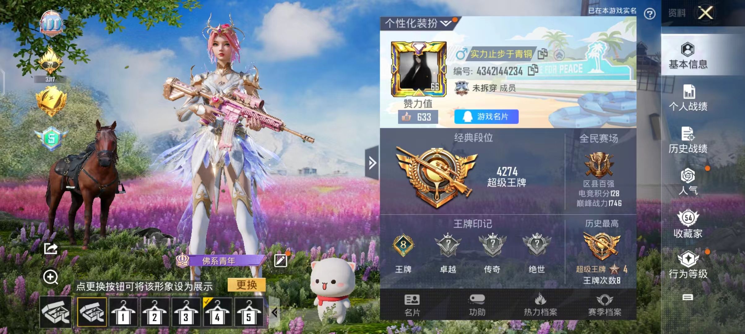 HPKG311505和平精英账号详情图5