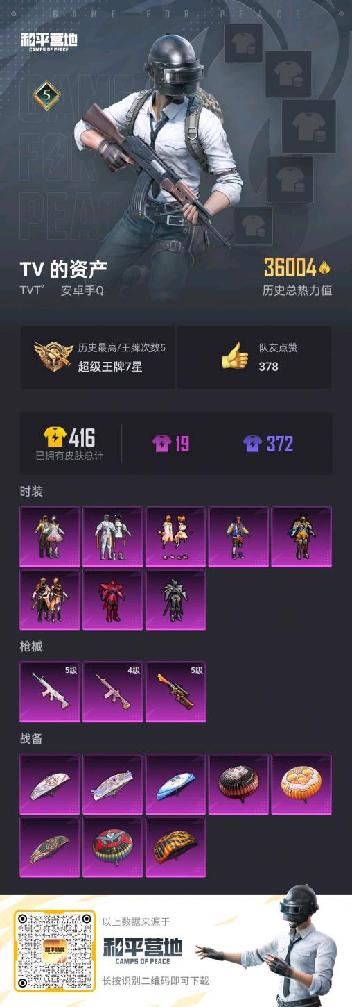 HPKG314668和平精英账号详情图5