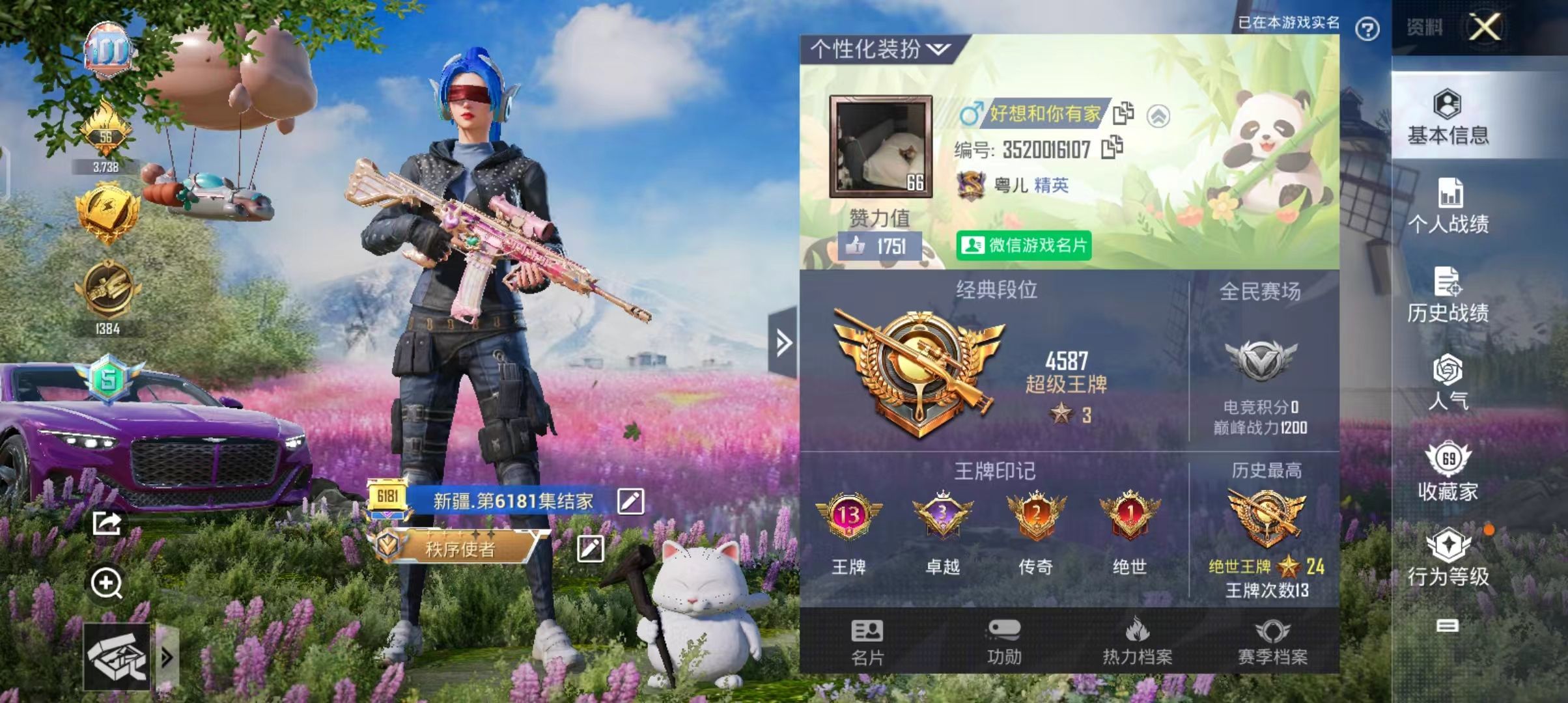 HPKG310962和平精英账号详情图4 HPKG310962和平精英账号详情图4