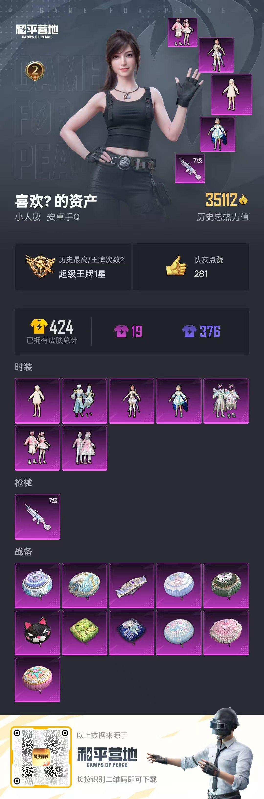 HPKG310949和平精英账号详情图5 HPKG310949和平精英账号详情图5