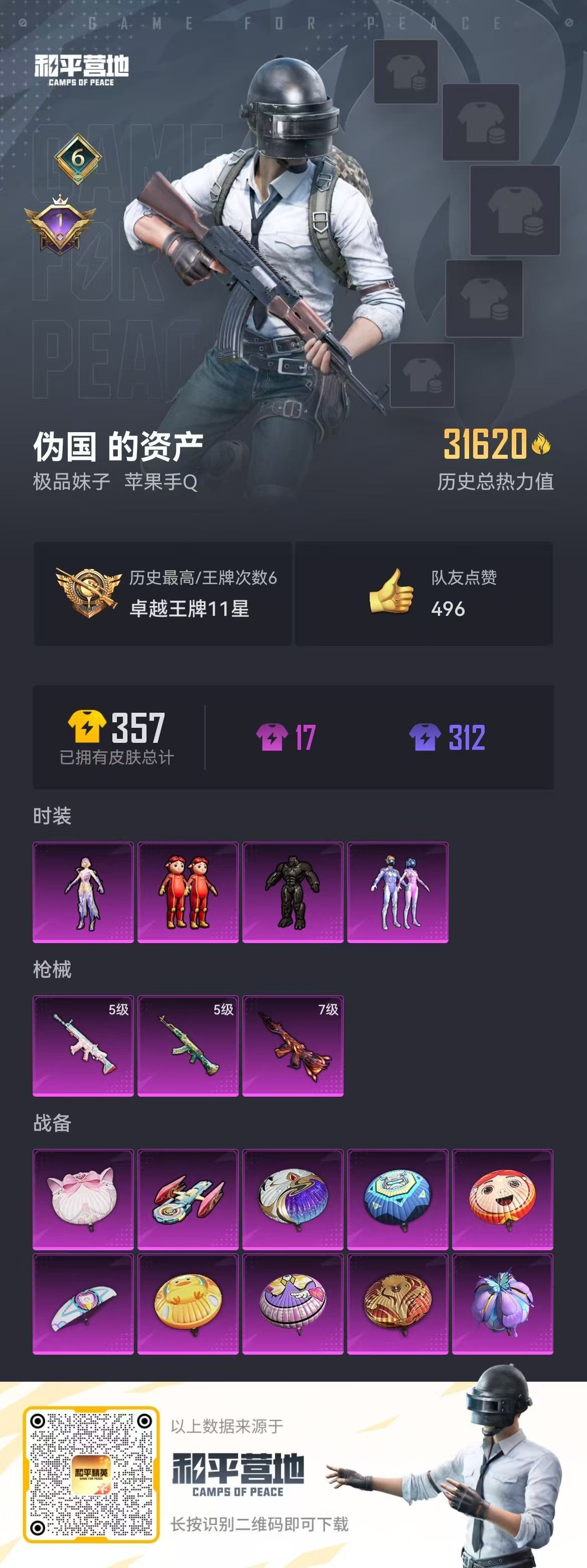 HPKG314953和平精英账号详情图6 HPKG314953和平精英账号详情图6