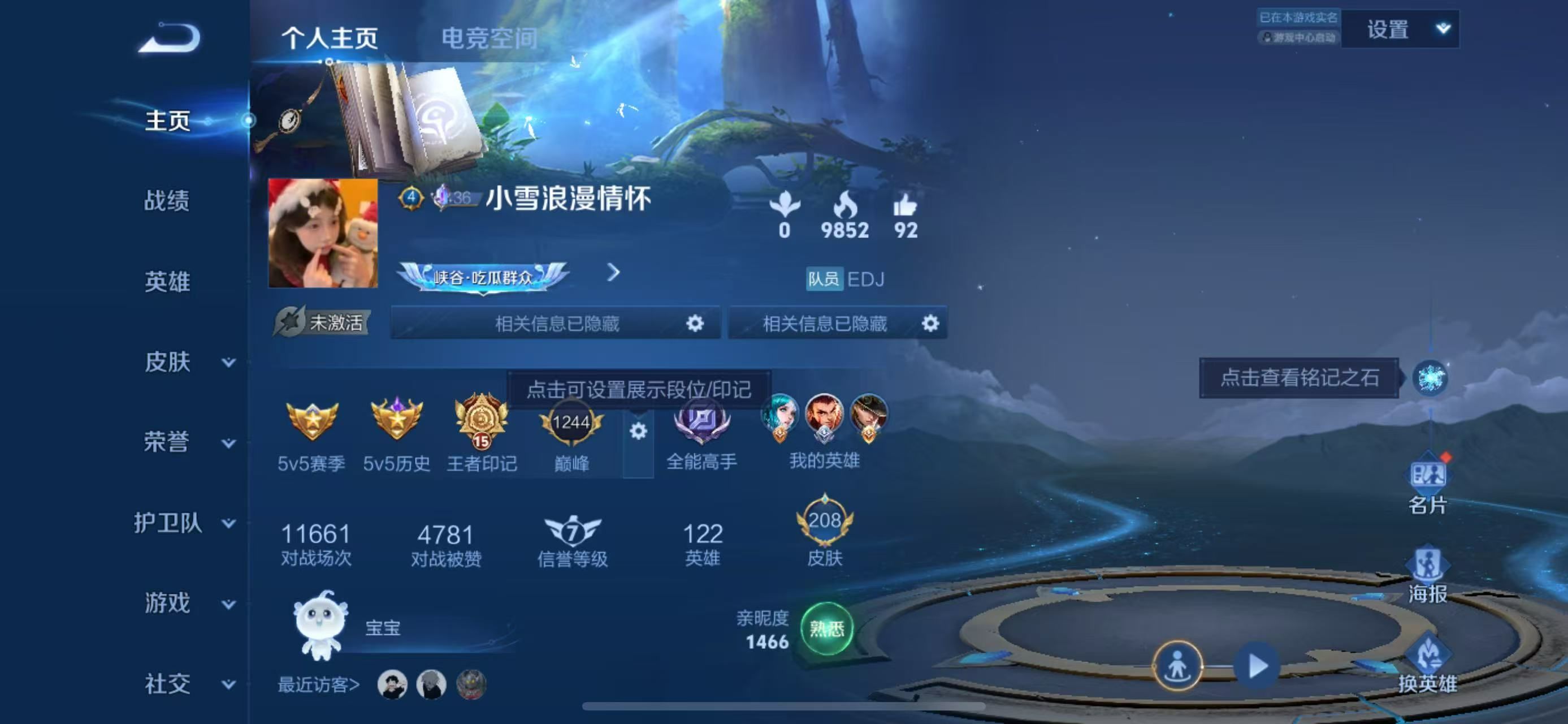 WZKG313260王者荣耀账号详情图3