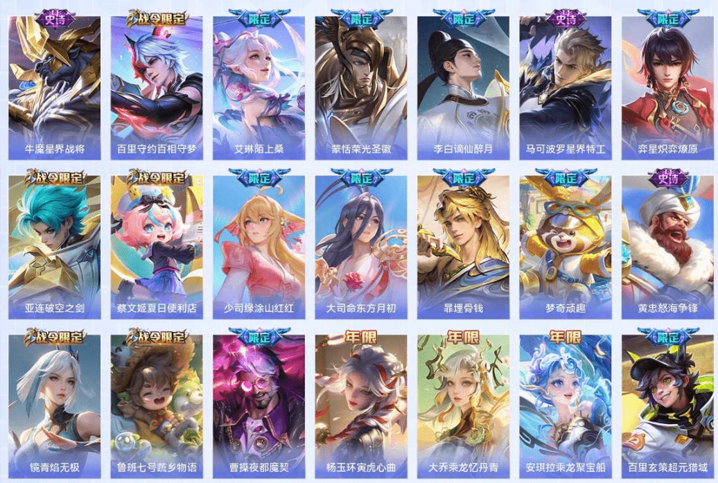 WZQM3339976王者荣耀账号详情图13