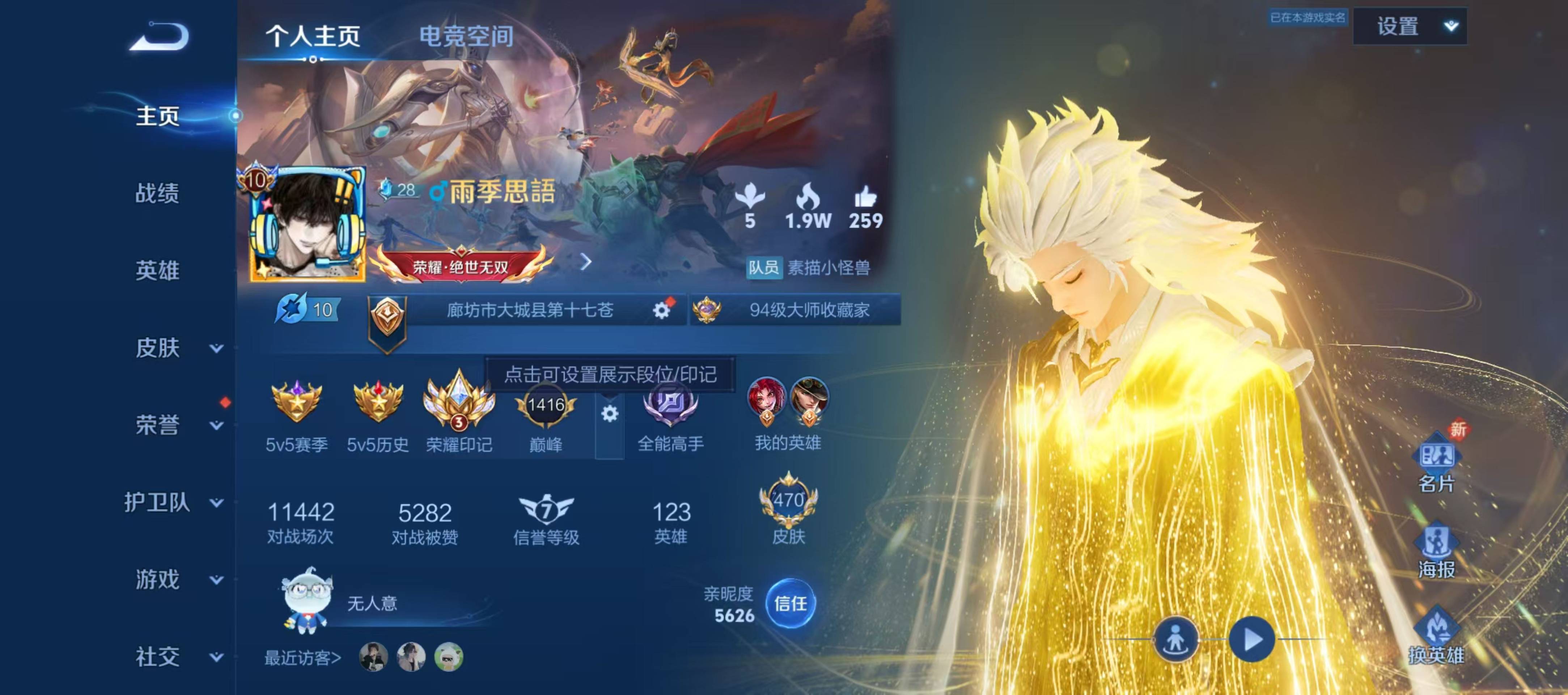 WZQM3339976王者荣耀账号详情图36