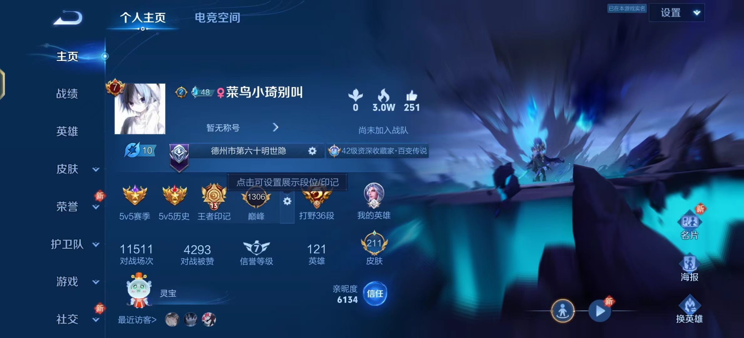 WZKG317589王者荣耀账号详情图3 WZKG317589王者荣耀账号详情图3