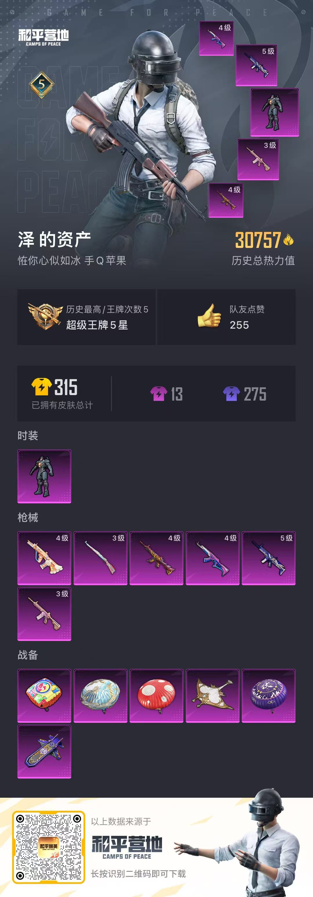 HPKG336667和平精英账号详情图5