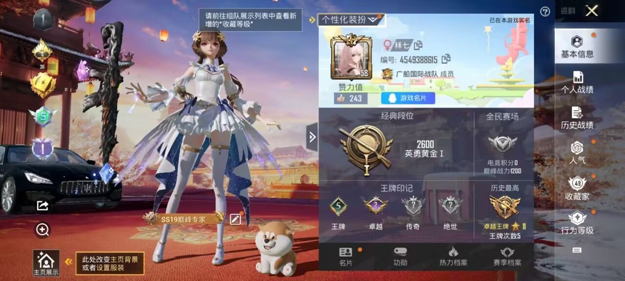 HPKG338993和平精英账号详情图4 HPKG338993和平精英账号详情图4