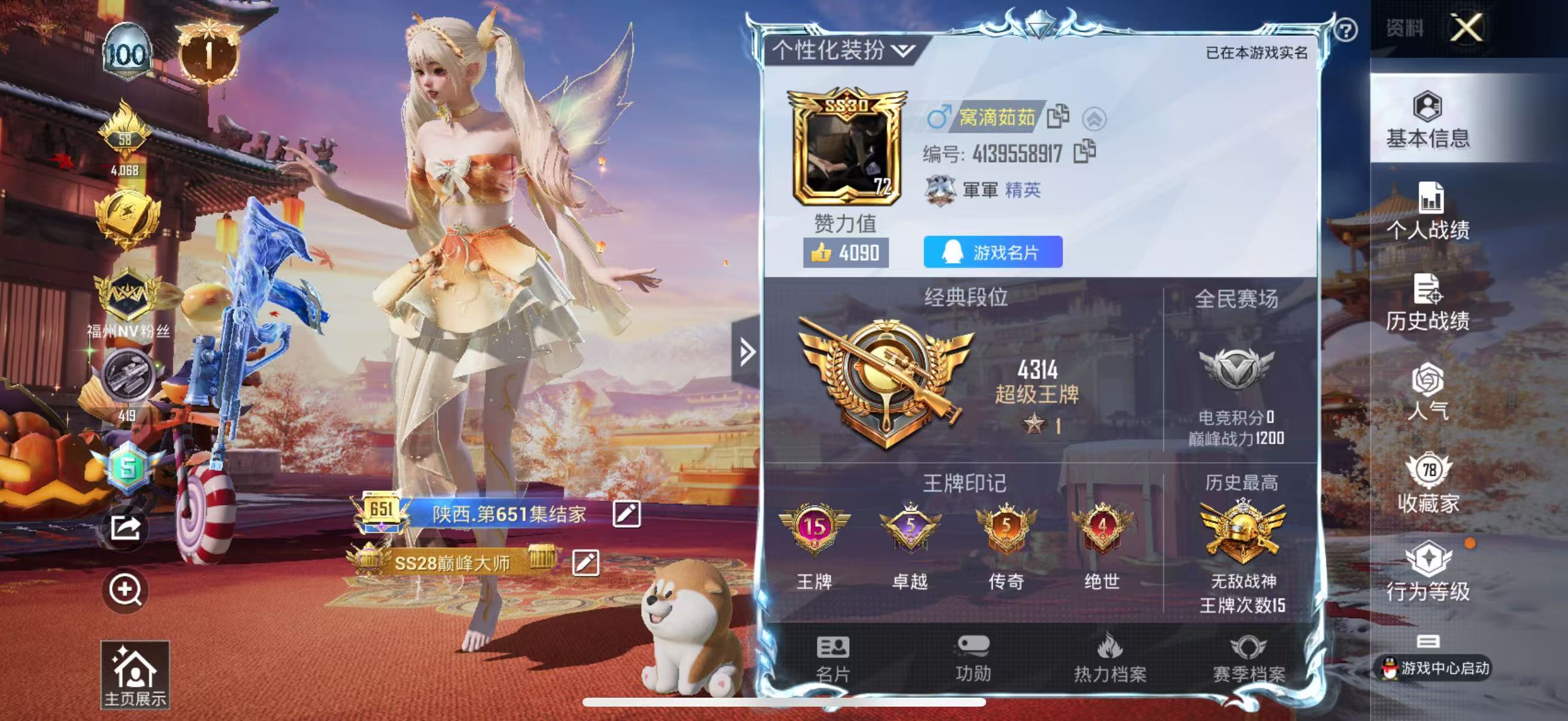 HPKG335270和平精英账号详情图4
