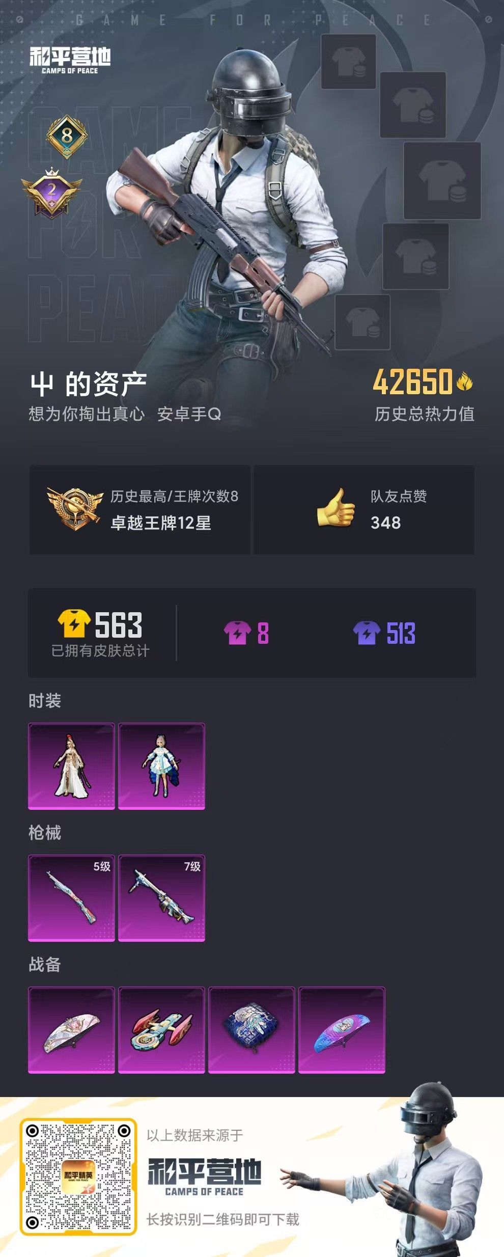 HPKG336847和平精英账号详情图5 HPKG336847和平精英账号详情图5