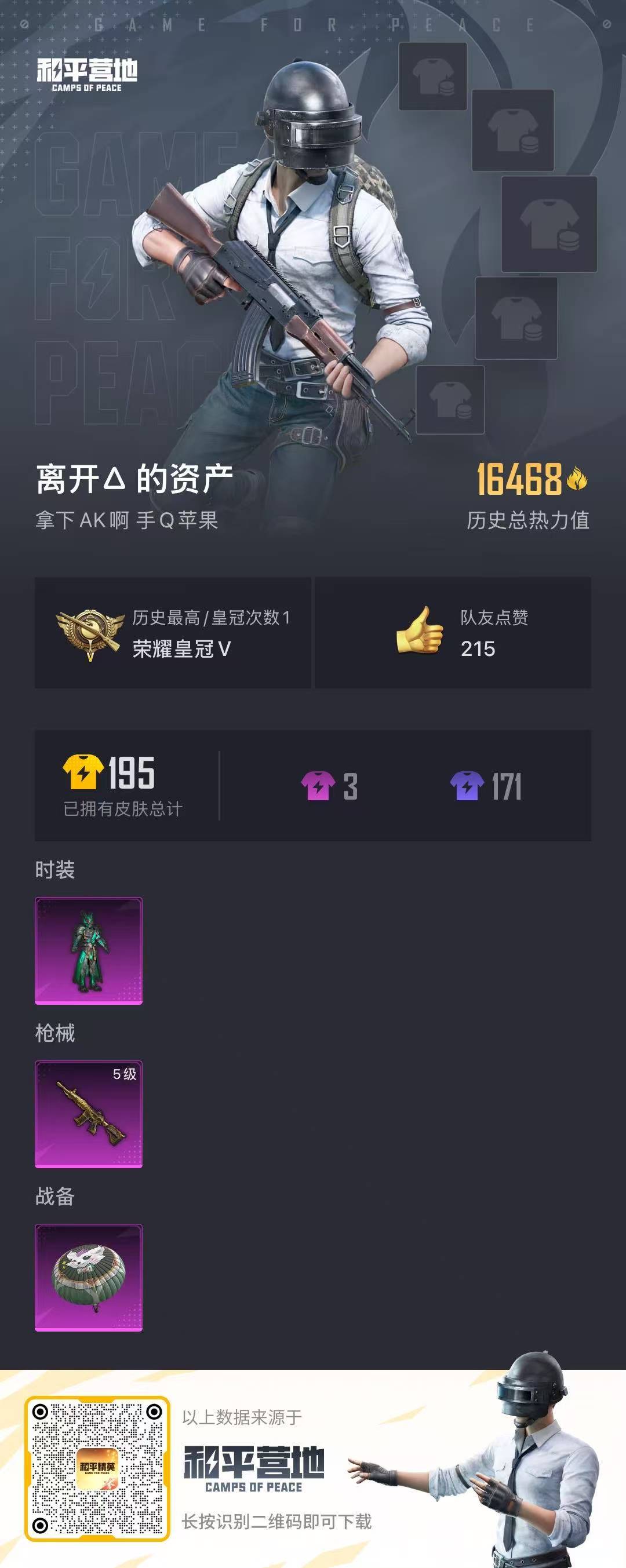 HPKG338690和平精英账号详情图5