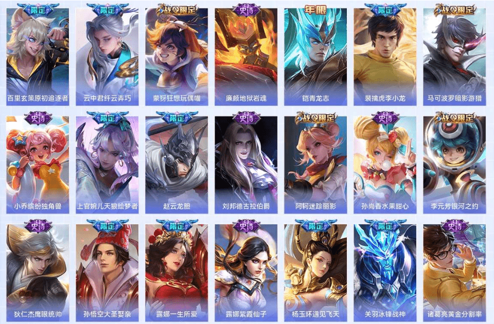 WZQM3338811王者荣耀账号详情图19 WZQM3338811王者荣耀账号详情图19