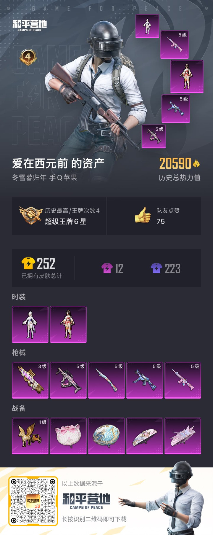 HPKG348633和平精英账号详情图6