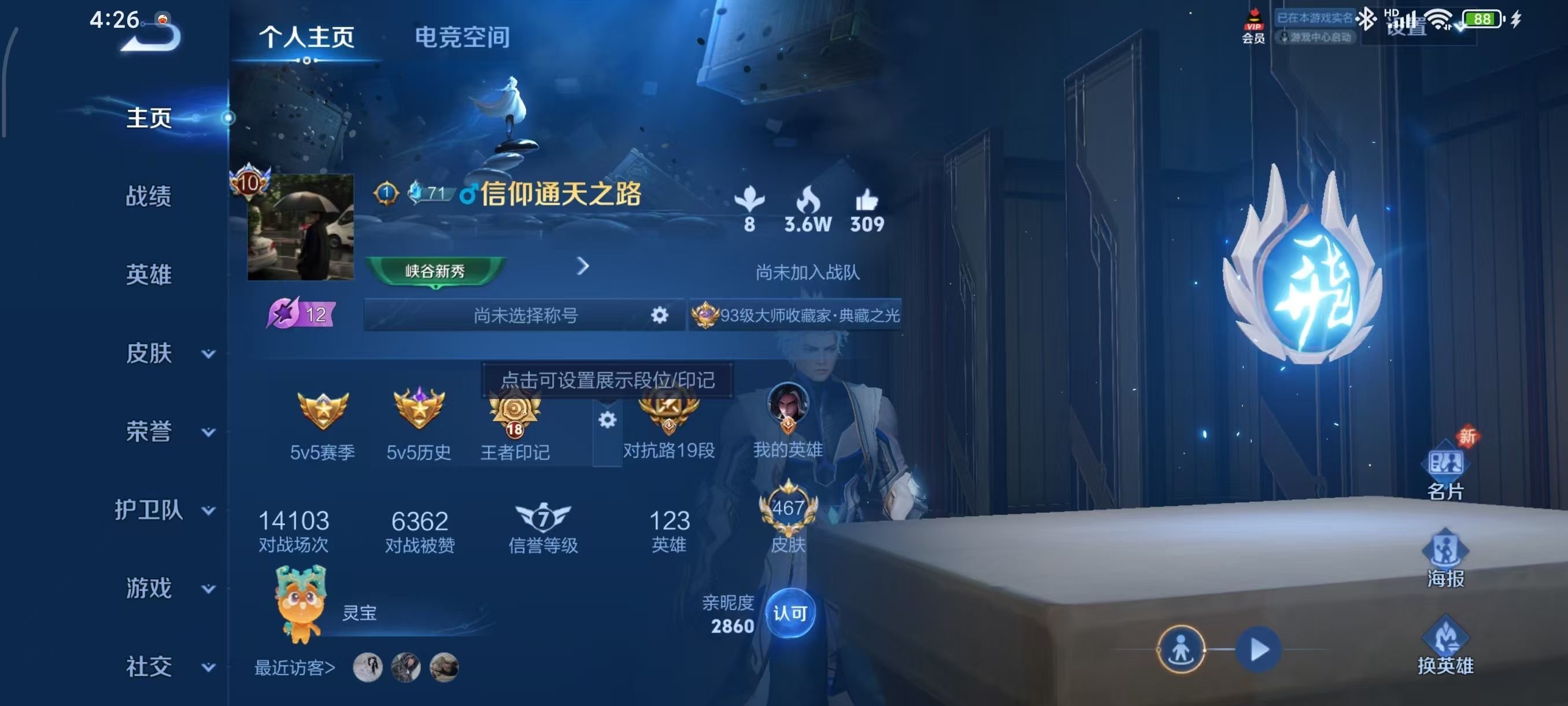 WZKG334908王者荣耀账号详情图3