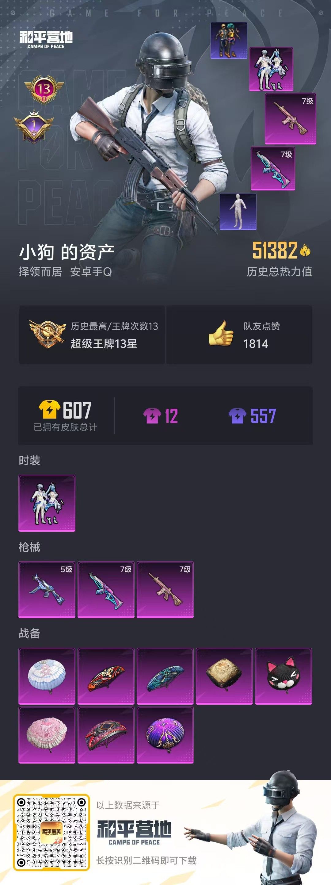 HPKG346895和平精英账号详情图6 HPKG346895和平精英账号详情图6