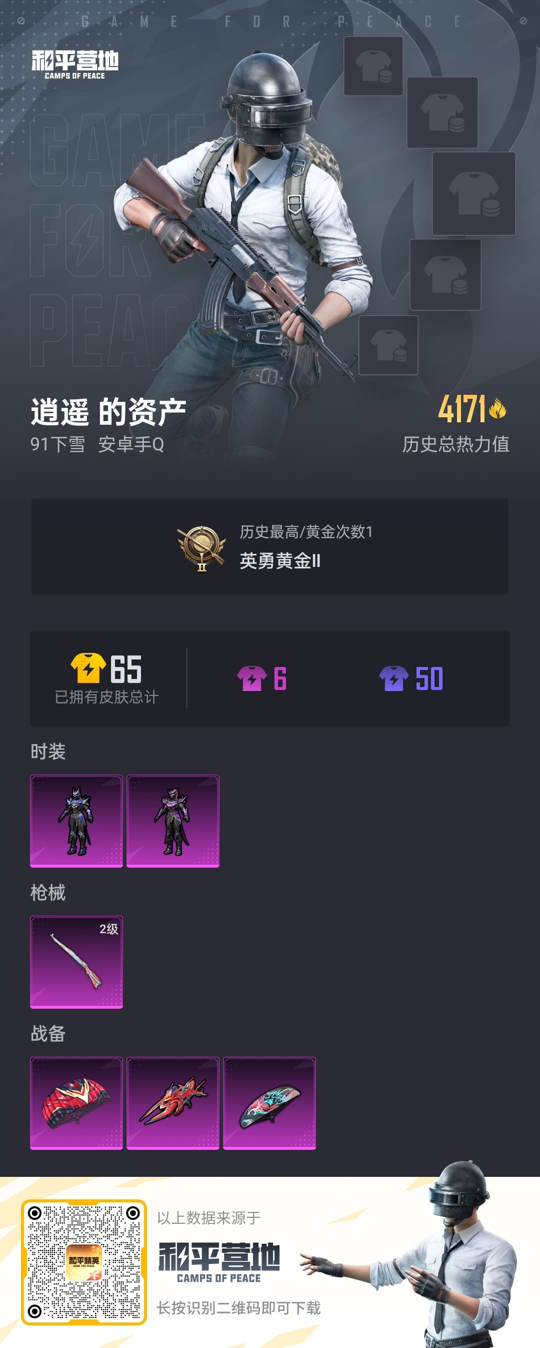 HPKG347825和平精英账号详情图5 HPKG347825和平精英账号详情图5