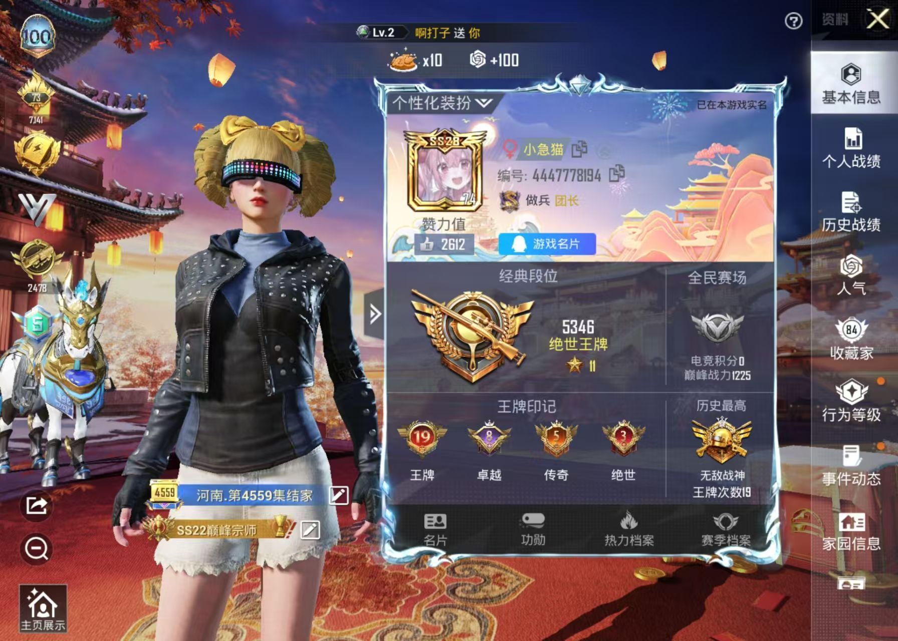 HPKG348901和平精英账号详情图15