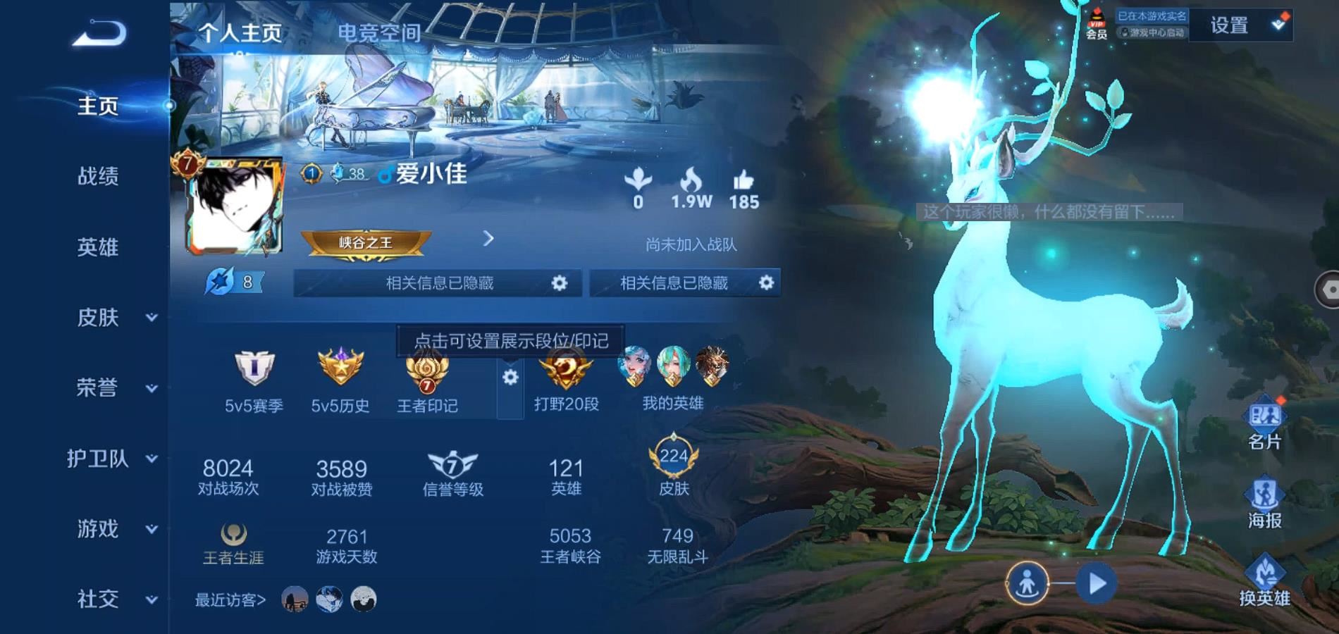 WZQM3149570王者荣耀账号详情图2 WZQM3149570王者荣耀账号详情图2