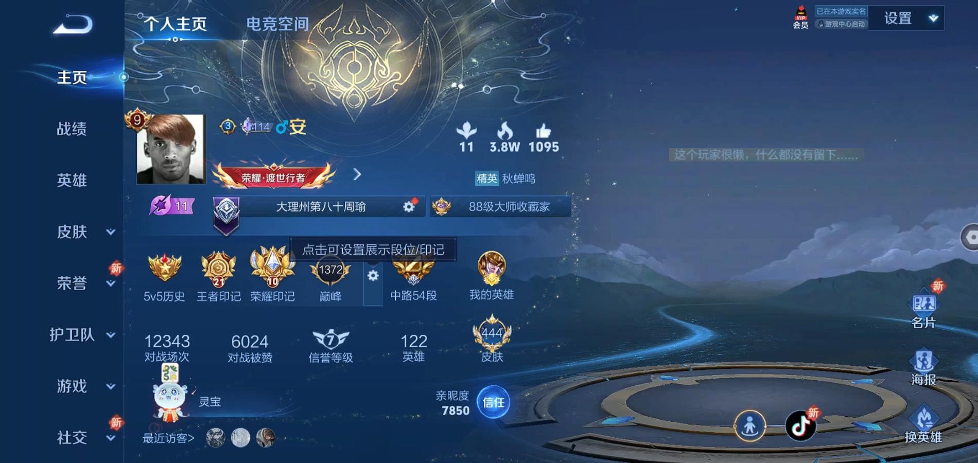 WZQM345620王者荣耀账号详情图2