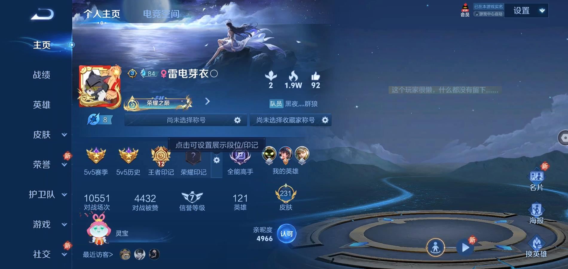 WZQM353095王者荣耀账号详情图2