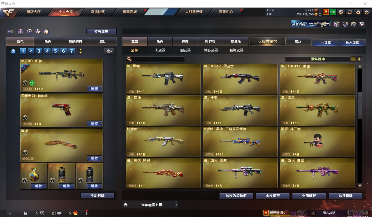 CFQM310956穿越火线账号详情图13