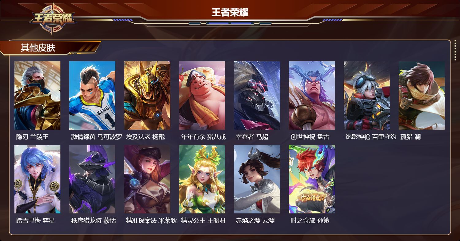 WZKG3124736王者荣耀账号详情图10 WZKG3124736王者荣耀账号详情图10