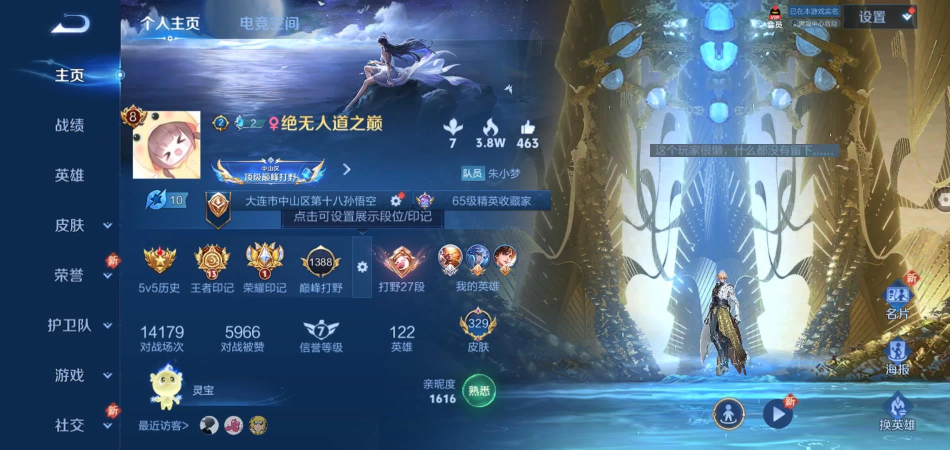 WZQM371269王者荣耀账号详情图3 WZQM371269王者荣耀账号详情图3