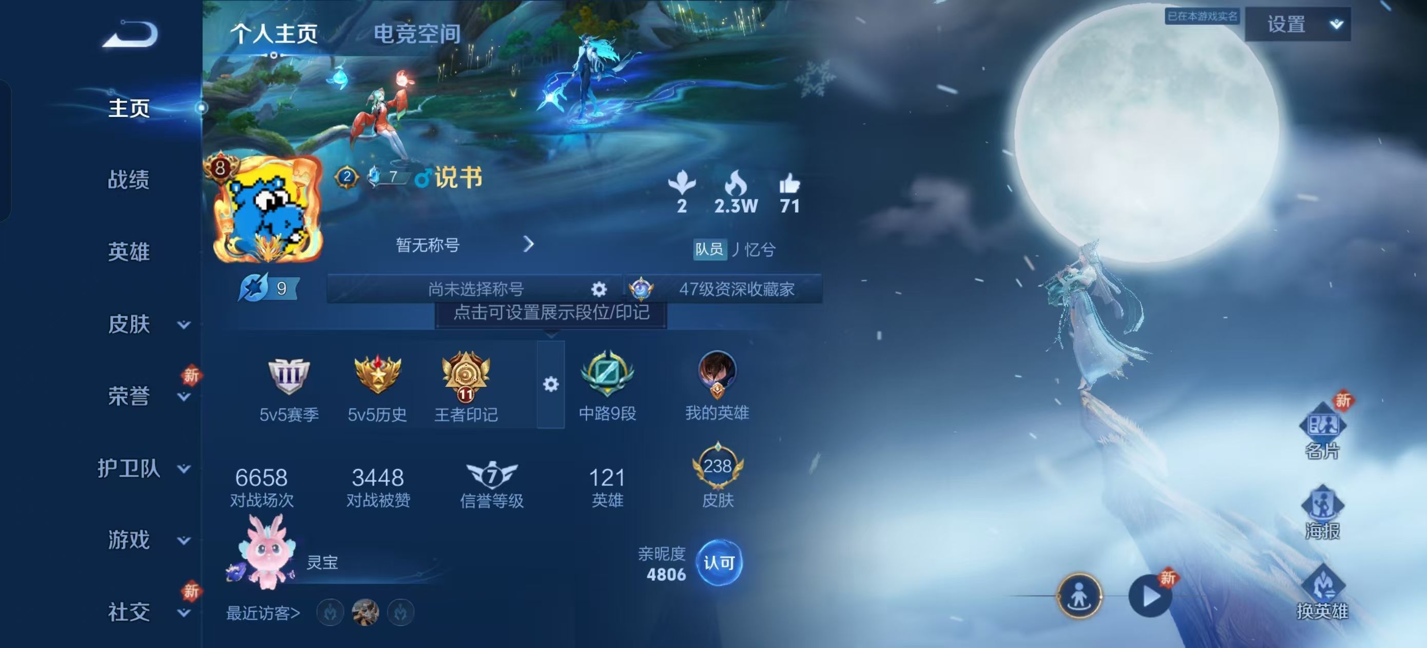 WZKG3104159王者荣耀账号详情图3