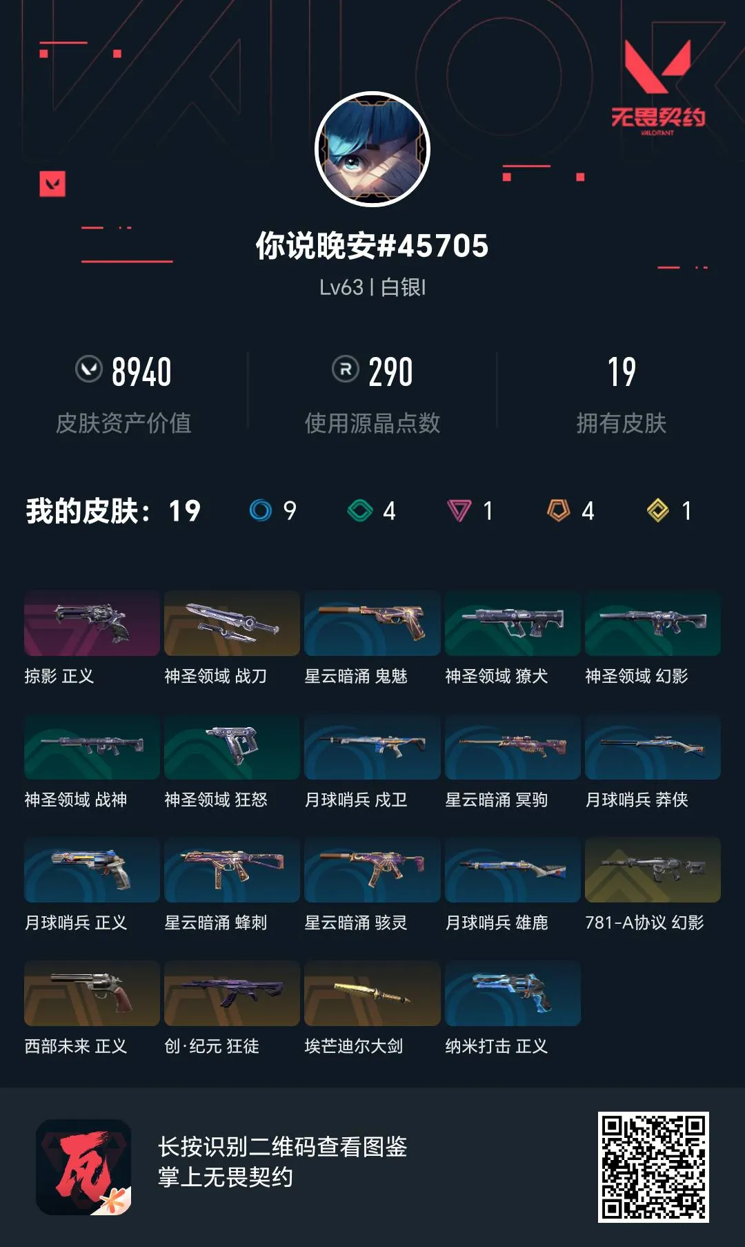 4552  白银一 12特攻 63级 已使...