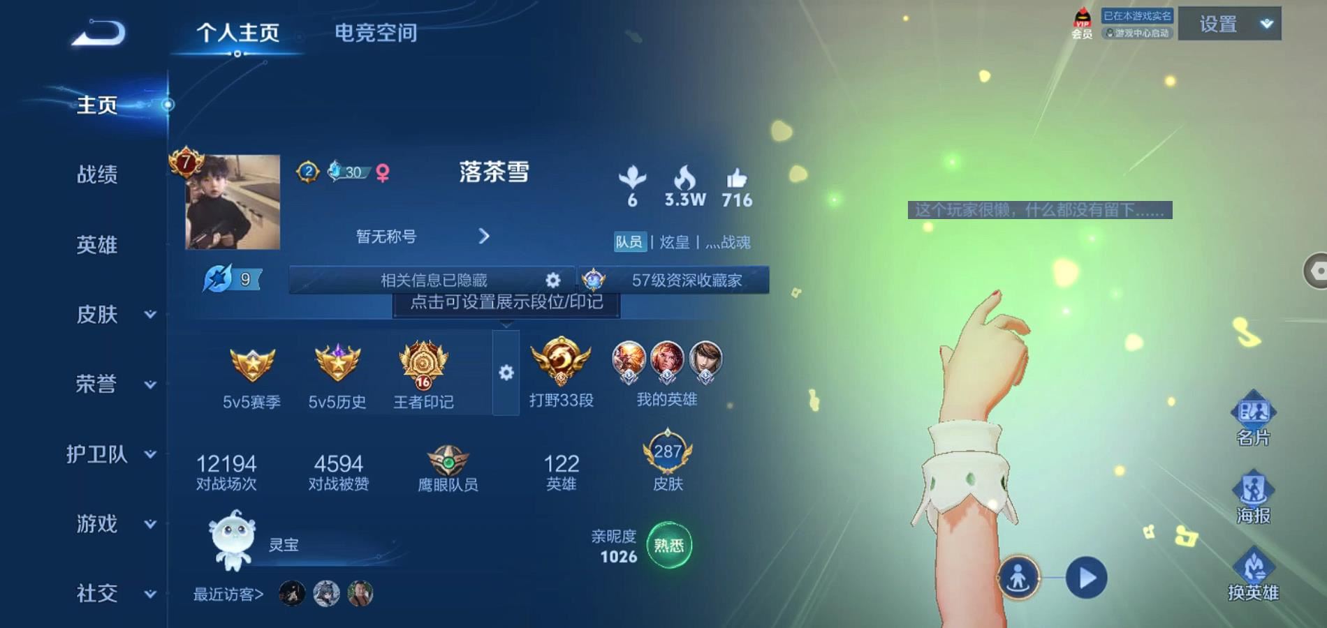 WZQM383089王者荣耀账号详情图2