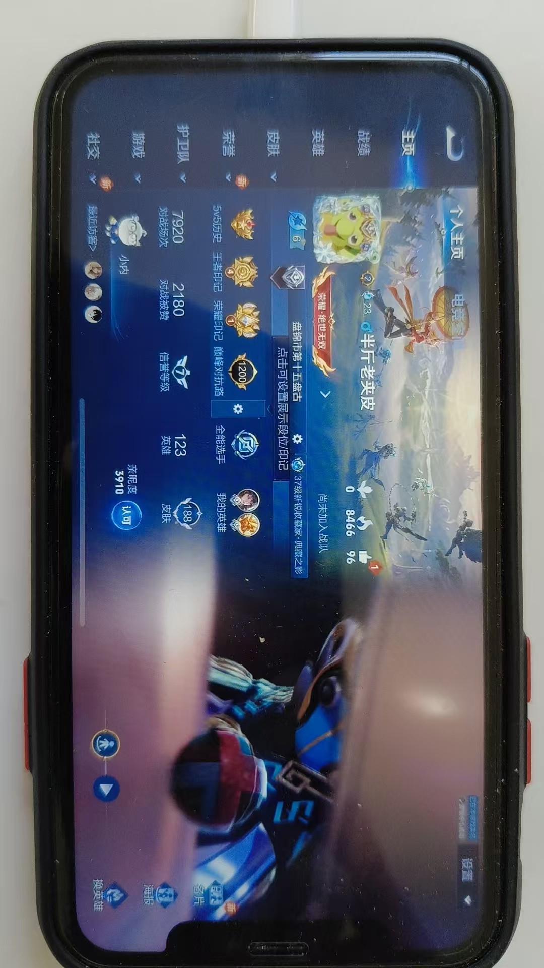 WZKG3116657王者荣耀账号详情图3 WZKG3116657王者荣耀账号详情图3