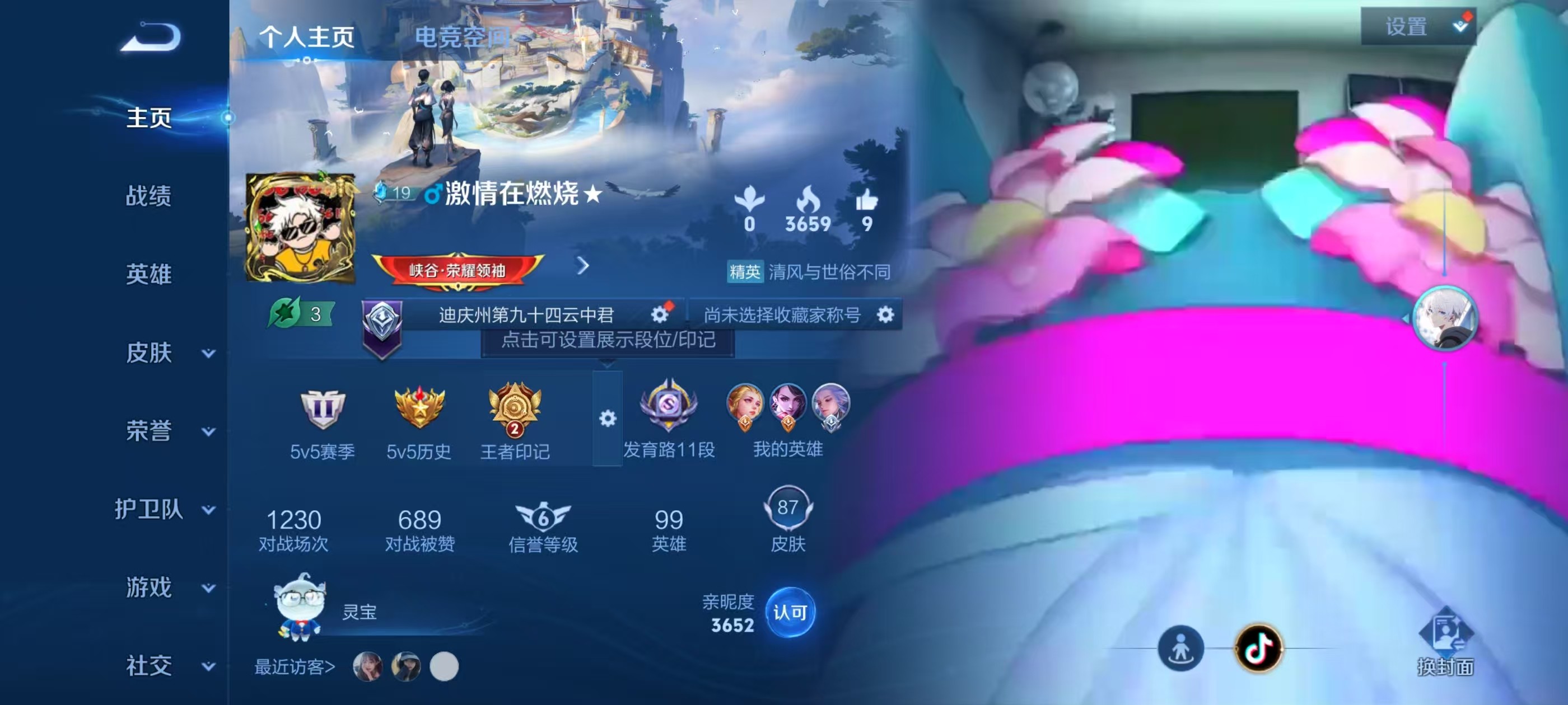 WZKG3127099王者荣耀账号详情图3 WZKG3127099王者荣耀账号详情图3