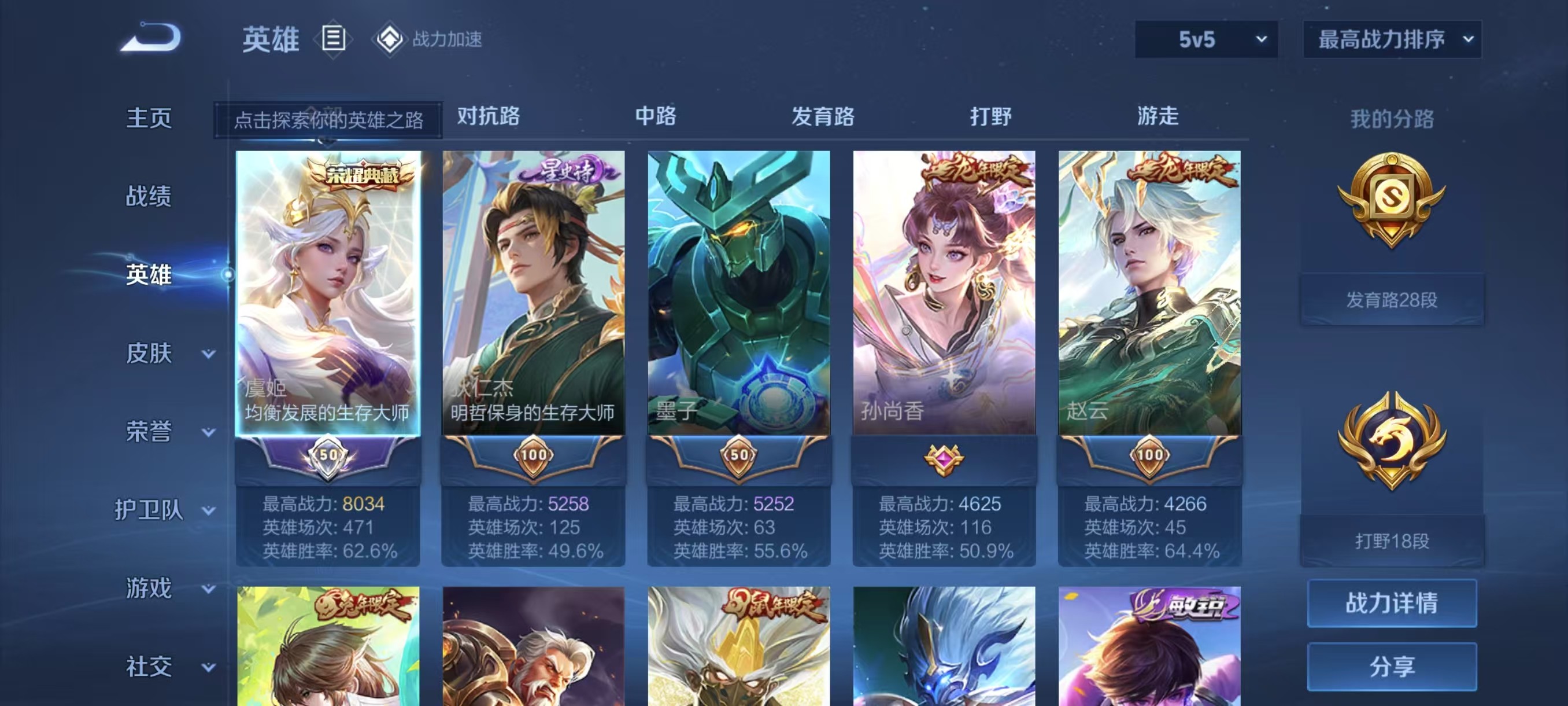 WZKG3103788王者荣耀账号详情图8
