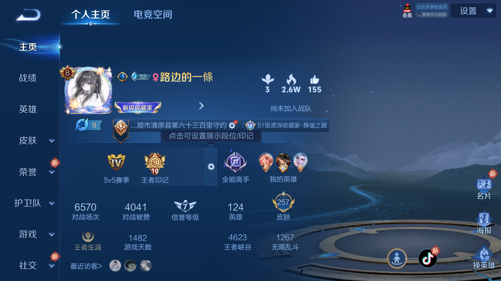 WZQM391365王者荣耀账号详情图3