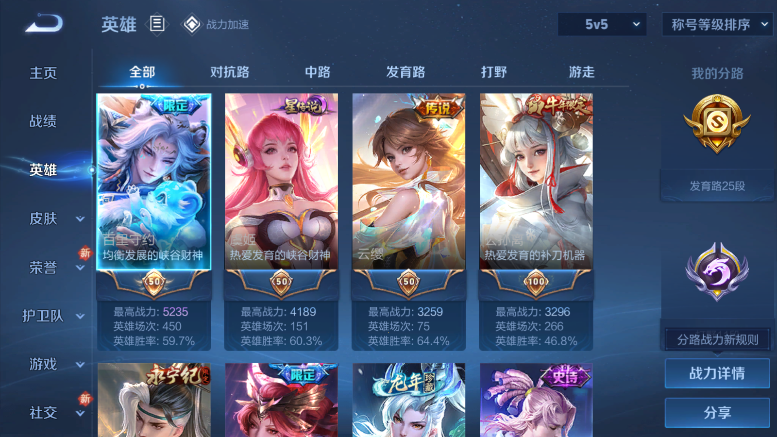 WZQM391365王者荣耀账号详情图7