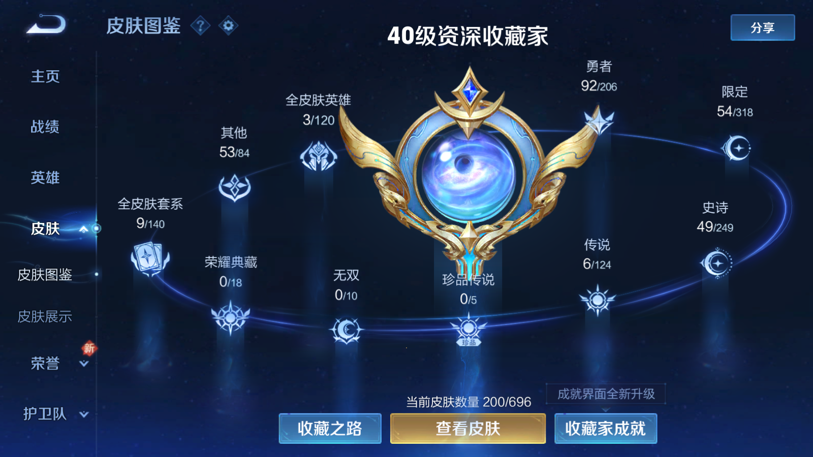 WZQM391364王者荣耀账号详情图3