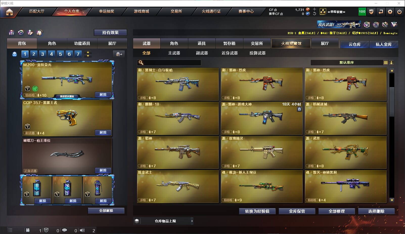 CFQM310611穿越火线账号详情图7