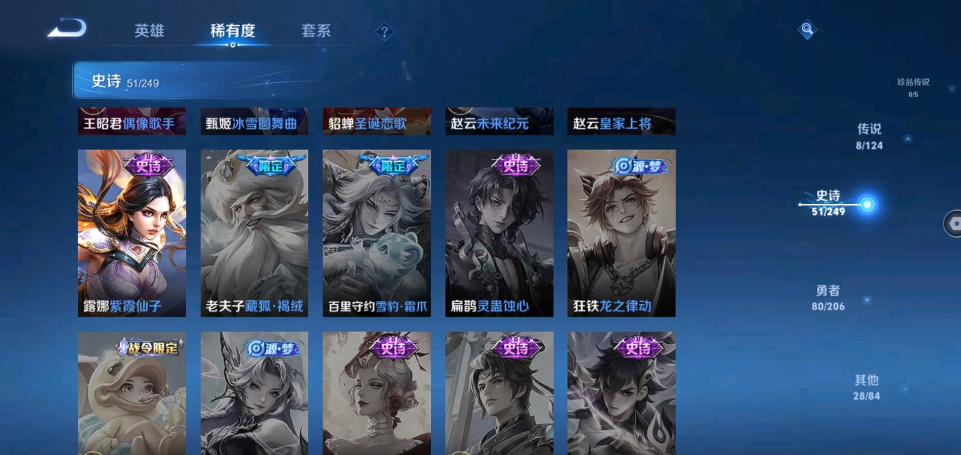 WZQM392609王者荣耀账号详情图8