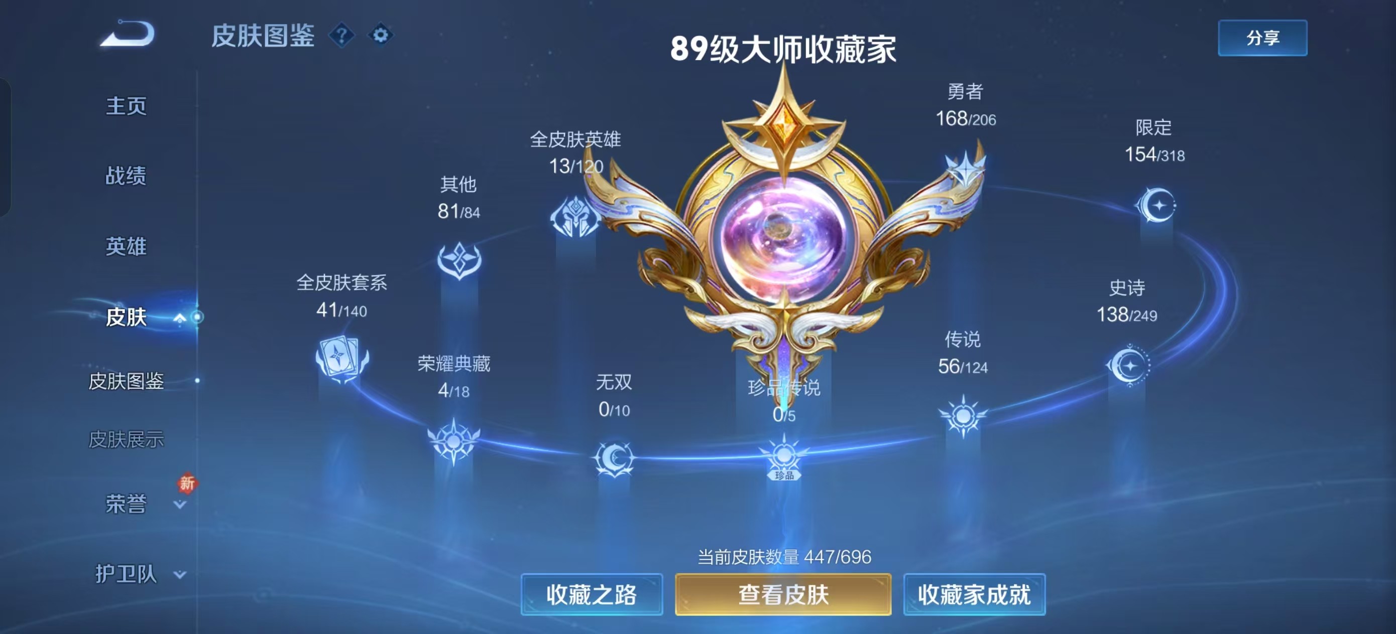 WZKG3101298王者荣耀账号详情图6