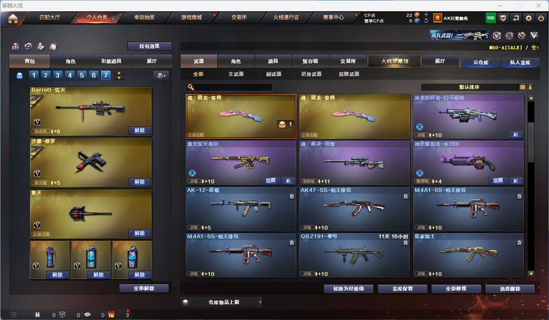 CFQM310655穿越火线账号详情图13