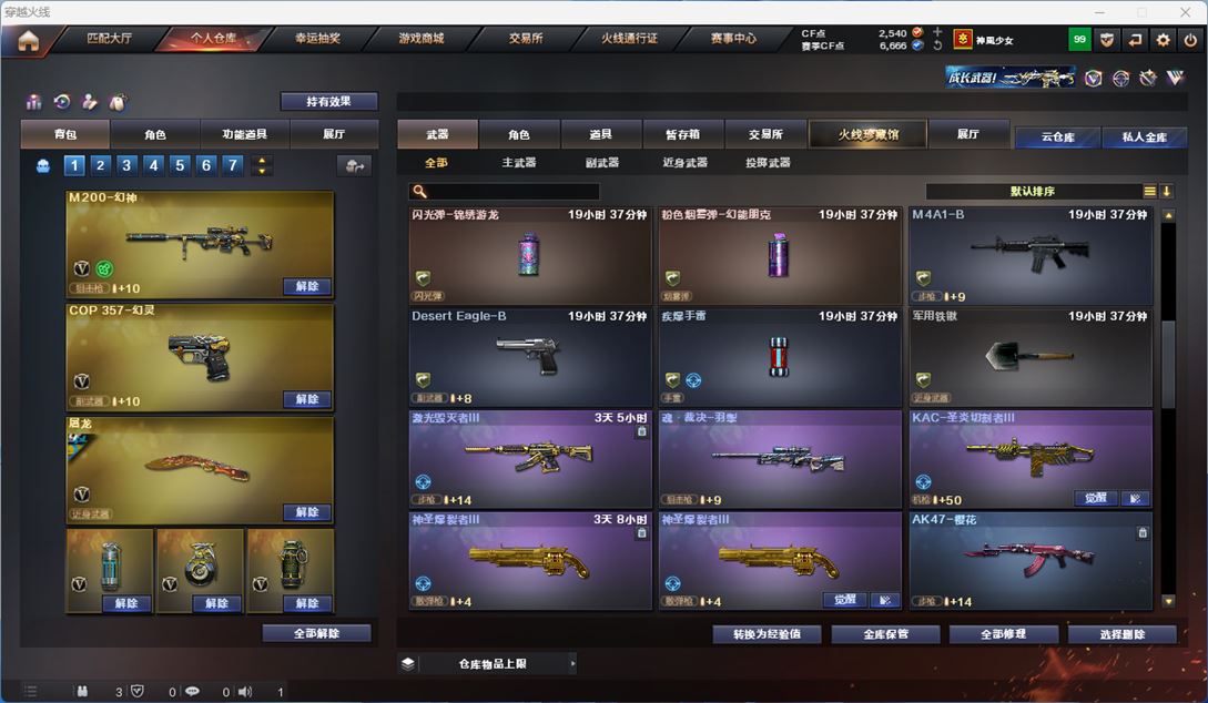 CFQM310659穿越火线账号详情图16