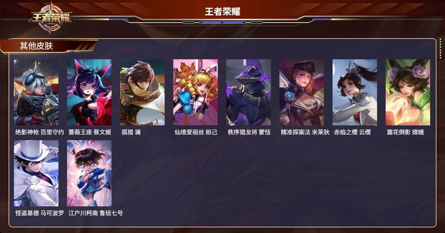 WZKG3102846王者荣耀账号详情图12