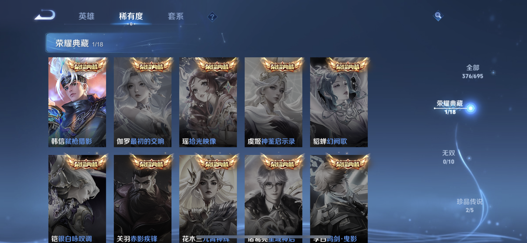 WZDN395668王者荣耀账号详情图2