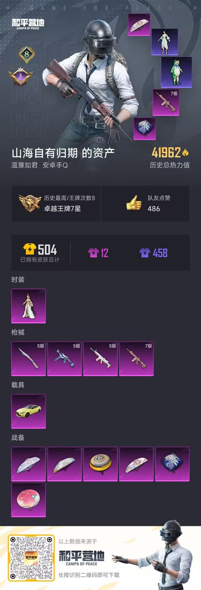 HPDN3147186和平精英账号详情图6