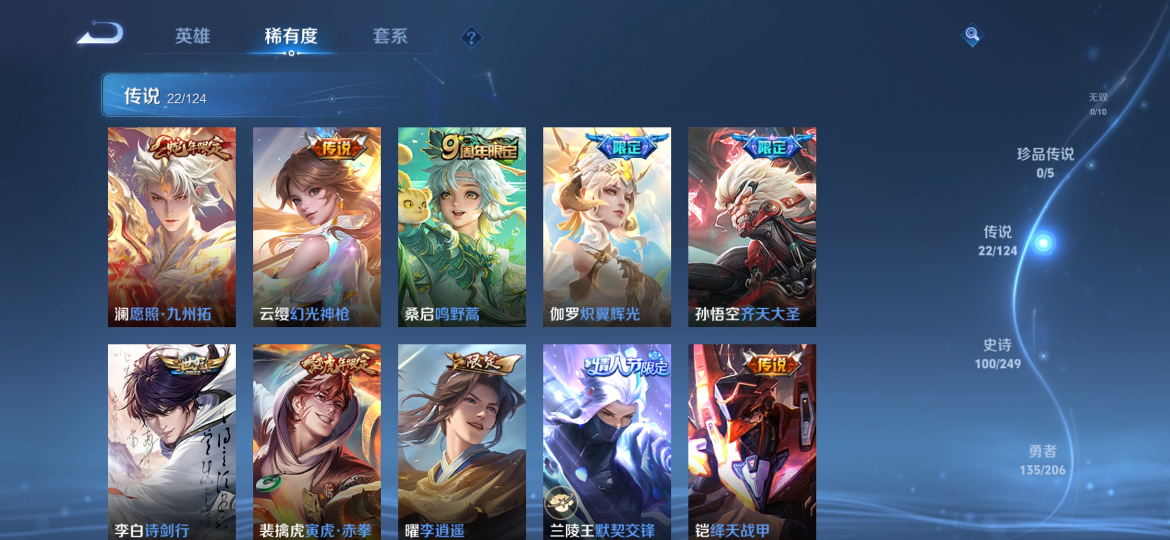 WZDN397131王者荣耀账号详情图3