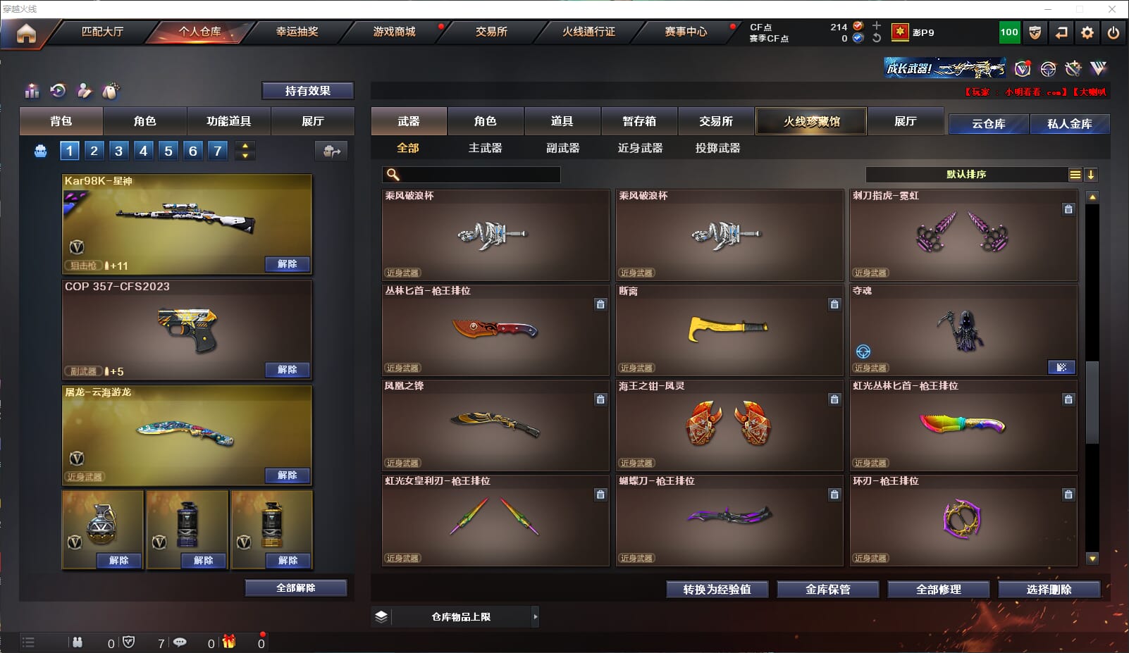 CFQM311011穿越火线账号详情图23