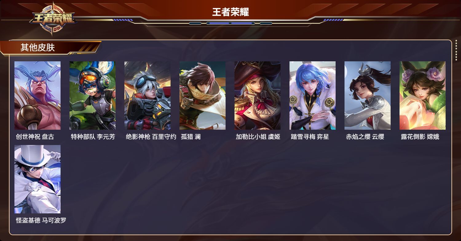 WZKG3101349王者荣耀账号详情图10