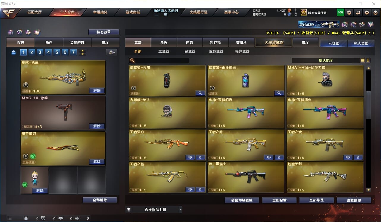 CFQM311164穿越火线账号详情图28