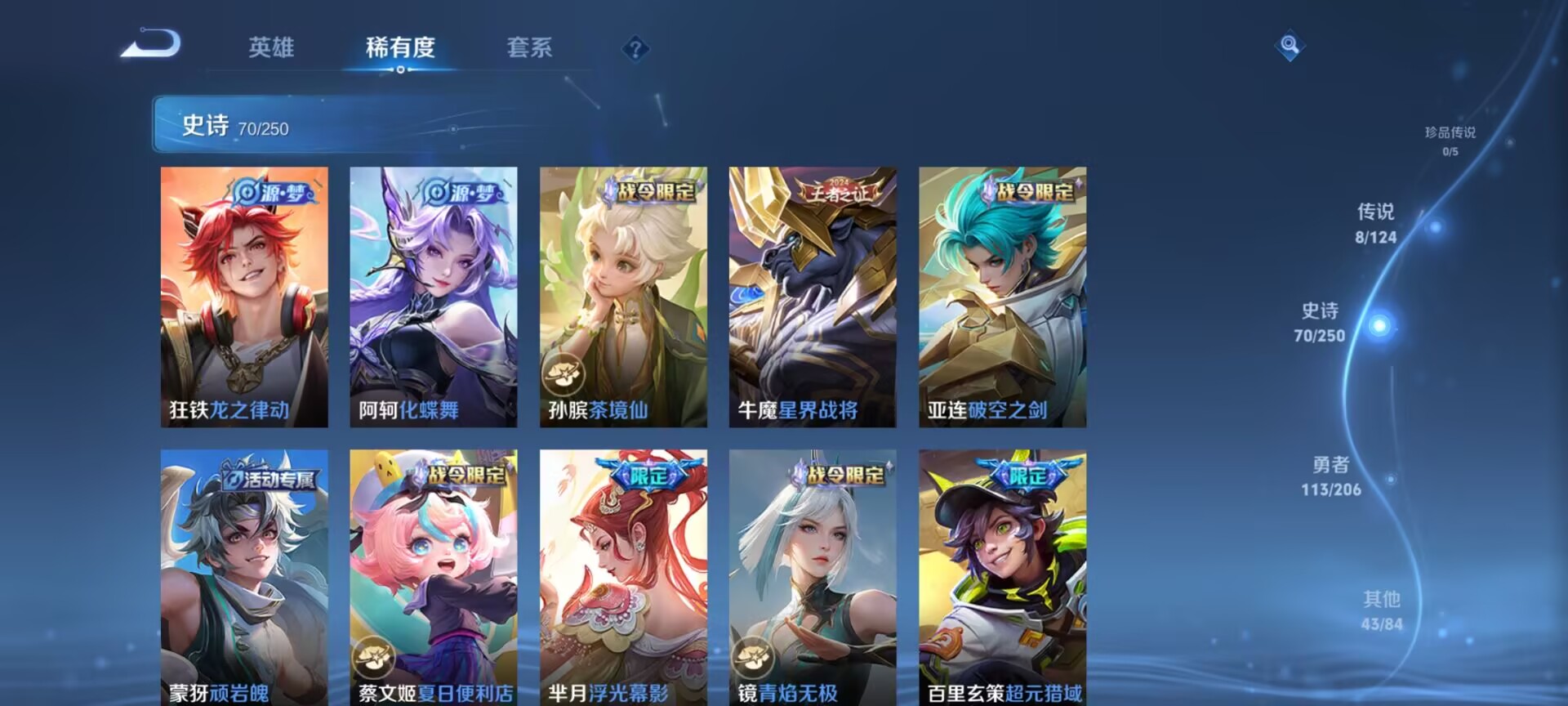 WZDN3100070王者荣耀账号详情图6