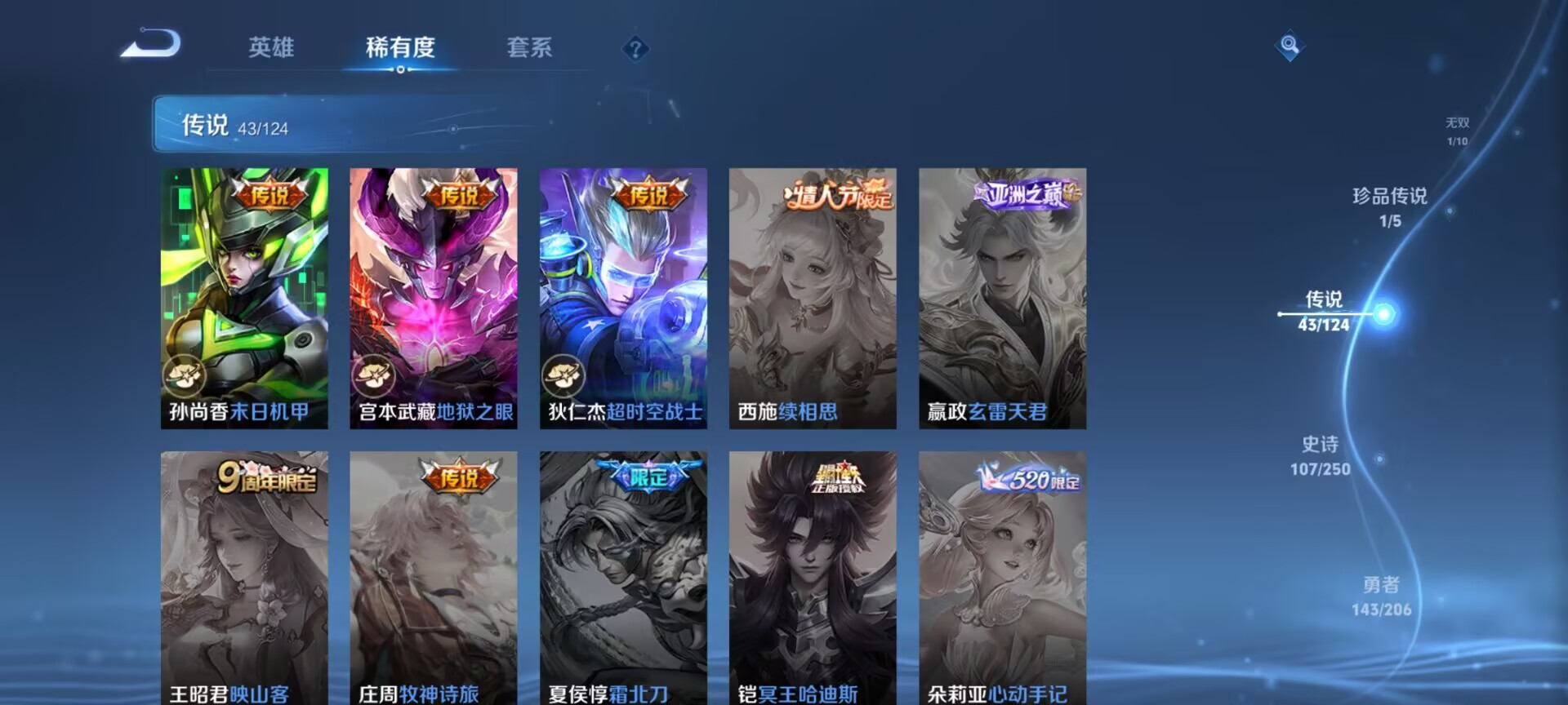 WZDN3100080王者荣耀账号详情图5